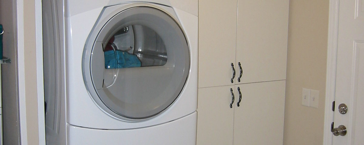 Custom Designed Laundry Room Storage System