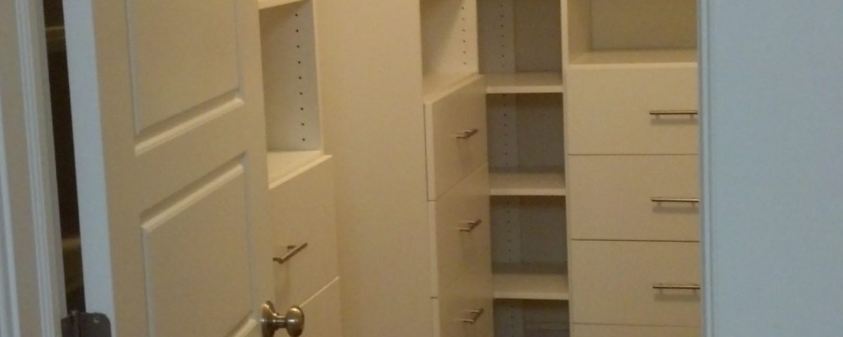 View into Organized Closet
