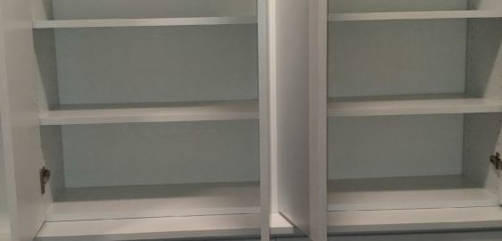 Shelves Over Drawers